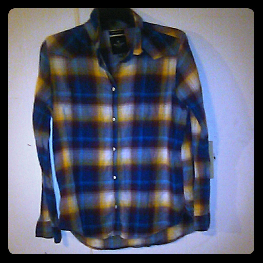 American eagle flannel top